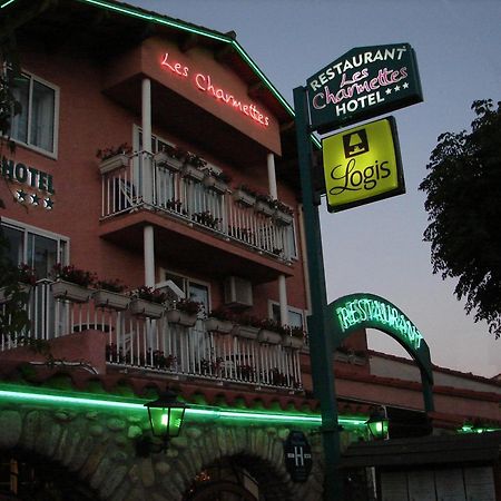 Logis Hotel Restaurant Les Charmettes อาร์เจเลส-ซัวร์-แมร์ ภายนอก รูปภาพ