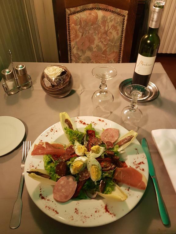 Logis Hotel Restaurant Les Charmettes อาร์เจเลส-ซัวร์-แมร์ ภายนอก รูปภาพ